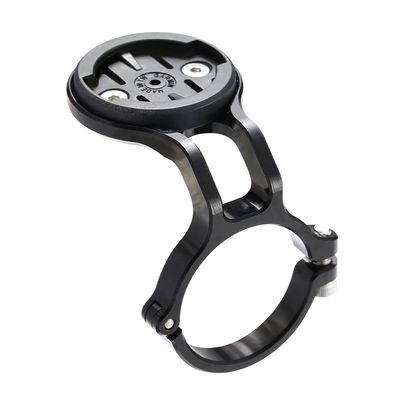 Cestbon Mountain Bike Mount for Garmin Edge Wahoo Elemnt Bryton Rider Stages Dash Hammerhead Karoo, Bike Stem Mount for Handlebar 31.8mm(Black)