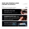 SOSOVR Bluetooth Glasses, New Wireless Bluetooth Glasses, Smart Audio Glasses, Men's/Women's Indoor and Outdoor Entertainment Smart Glasses view 4