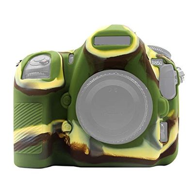 YUNCHAO Camera Accessories Soft Silicone Protective Case for D850 Camera Bags