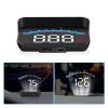HUD M6s Head Up Display Overspeed Warning Windshield Projector On-Board OBD Scanner with Lens Hood Universal Auto HUD view 1