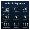HUD M6s Head Up Display Overspeed Warning Windshield Projector On-Board OBD Scanner with Lens Hood Universal Auto HUD view 3