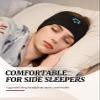 Perytong Sleep Headphones Bluetooth Wireless Sports Headband, Long Playtime Lightweight Headphones Hi-Fi Stereo Ergonomic ASMR Sleep Headphone Cool Gadget Gift for Men Women Black view 2