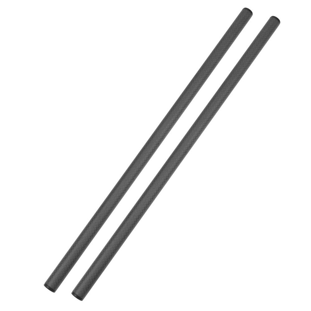 FEICHAO 2pcs D15mm Camera Rails 10cm / 25cm / 30cm / 40cm Conduit Rod Carbon Fiber Connection Catheter for SLR Camera Photography Accessories (D15mm*40cm)