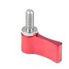 FEICHAO CNC Handle Screw Adjustable Single Wing M5*12 Screws for SLR Photographic Accessory Connection Reinforcement Compatible with GoPro 10 Action Camera (2 PCS,Red) view 4