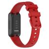 3 PACK Replacement Bands Compatible for Fitbit Inspire 3 Bands Silicone Straps Replacement Wristbands Bracelet Band Compatible for Fitbit Inspire 3 for Women Men (Small, red/yellow/blue) view 3