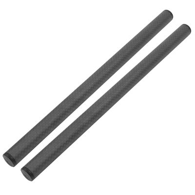 FEICHAO 2pcs D15mm Camera Rails 10cm / 25cm / 30cm / 40cm Conduit Rod Carbon Fiber Connection Catheter for SLR Camera Photography Accessories (D15mm*25cm)