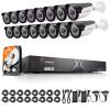 TIGERSECU 1080P 16-Channel 16-Camera DVR Security Bundle with 2TB HDD view 1