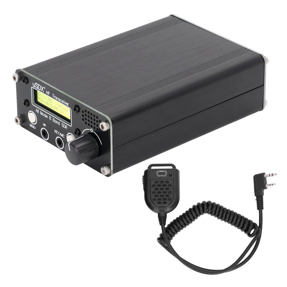 8 Band Shortwave Radio Transceiver HF SSB SDR QRP Full Mode Ham Radio with BNC Antenna Connector for Amateur Radio Operators(No Power Supply)