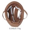 Thick Protection Helmet for Elderly Youth Kids Adults,Head Protection for Elderly Falls,Soft Helmet for Epilepsy Seizures Prevent Head Injuries,Safety Bump Cap,for Home Gardening (Khaki Cloth Inner) view 2