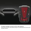 Car Detector - Long Range Detection, 360 Degree , City and Highway Modes, Voice Alerts, Built in with Mute Memory(Red) view 3