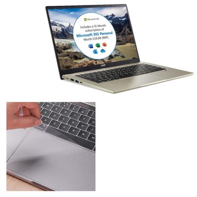 BoxWave Touchpad Protector Compatible with Acer Swift 1 (SF114-33) - ClearTouch for Touchpad (2-Pack), Pad Protector Shield Cover Film Skin