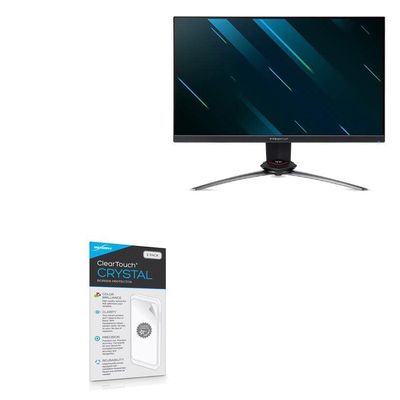 BoxWave Screen Protector Compatible with Acer Predator XB3 (XB253Q) - ClearTouch Crystal (2-Pack), HD Film Skin - Shields from Scratches