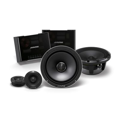 Alpine HDZ-65CS Status Hi-Res Series 6-1/2" 2-Way Slim-fit Component Speaker System
