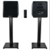 Rockville ELITE-5B Bundle: 5.25 in Powered Bookshelf Speakers with Bluetooth and Optical Input, 400-Watt RMS 800-Watt Peak, RS29B 29 in Steel Speaker Stands, 2 Items view 1