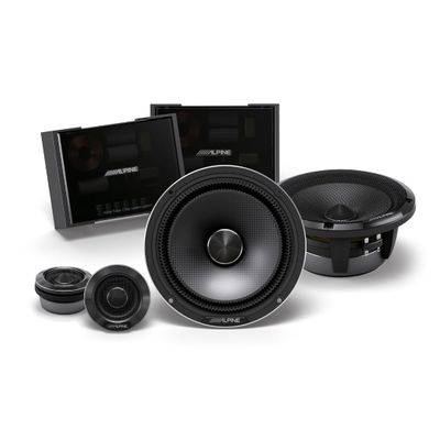 Alpine HDZ-65C Status Hi-Res Series 6-1/2" 2-Way Component Speaker System