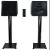 Rockville ELITE-5B Bundle: 5.25 in Powered Bookshelf Speakers with Bluetooth, 200-Watt RMS 800-Watt Peak, RS37B 37 in Steel Bookshelf Speaker Studio Monitor Stands, 2 Items view 1