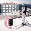 PJYUBVOR 1.9" Smart Watch for Women - Bluetooth Call Fitness Tracker with Heart Rate/Sleep Monitor/Menstrual Reminder, DIY Watch Face Waterproof Smartwatch Compatible with Android iPhone (Pink) view 3