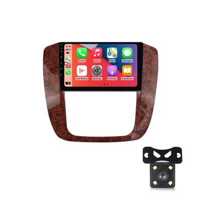 FELLOSTAR for GMC Yukon Chevy Tahoe Suburban Silverado 2007-2012 Radio Upgrade with Carplay & Android Auto 8-Core 2G RAM + 32G ROM Car Stereo 9-Inches QLED Touch Screen Head Unit with GPS Navigation