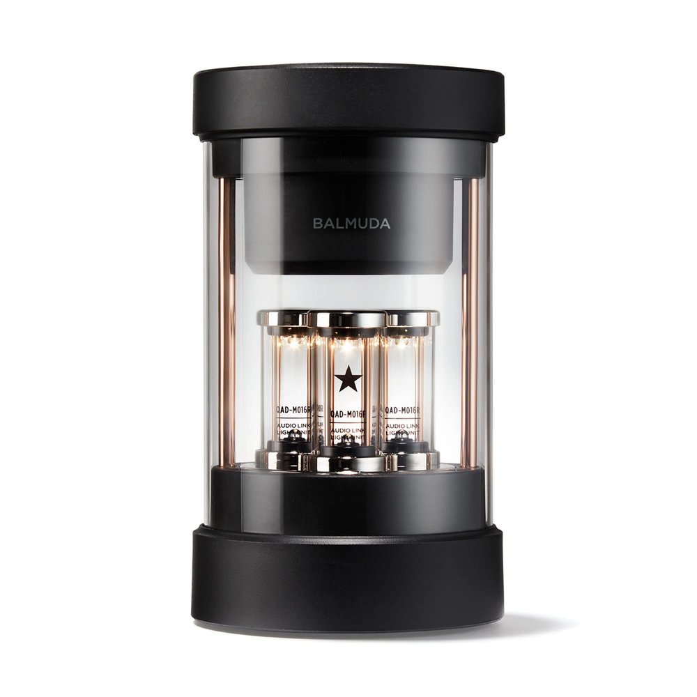 BALMUDA The Speaker | Portable Bluetooth Speaker | 3D Crystal Sound & LED Light Show | Rechargeable | USB-C | 3 Light Modes: Candle, Ambient, & Beat | 7-Hour Playtime for Live Concert Feel at Home