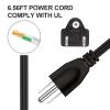 20W Mountable Power Strip USB C Recessed Power Strip USB-C Fast Charge 4 Outlet 3 USB Multiple Protection Built in Conference Desk Counter Workbench for PC Home Electric Appliance (USB C Black) view 4
