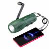 MOLEBIT Hand Crank Flashlight with Emergency Radio LED Torch Phone Charger view 1