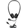 HamiltonBuhl WorkSmart Personal Headset - USB with Steel-Reinforced Gooseneck Microphone, Leatherette Ear Cushions view 1