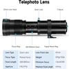JINTU Telephoto Lens for Canon, EOSM Lens 420-800mm Manual Focus Zoom Lens (MF) for Canon EOS-M (EF-M Mount) Camera EOS M M2 M3 M5 M6 M10 M50 M100 Mirrorless Cameras view 4