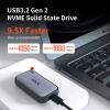SSK Portable SSD 1TB External Solid State Drives, up to 1050MB/s USB C SSD External Hard Drive USB 3.2 Gen2 for iPhone 15/Pro, Windows, Mac, Android Phones and Tablets view 2