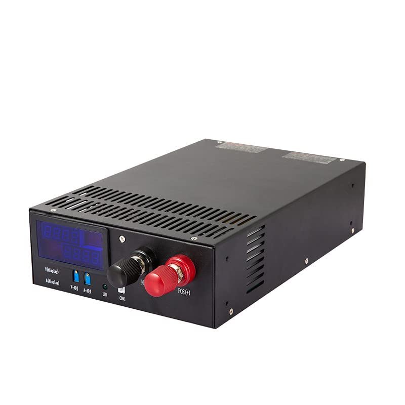 3000W AC-DC Converter Digital Display Current Voltage Adjustable Switch Regulated Power Supply DC 60v 72v 80v 90v 220v for CCTV, Radio, Computer Project, Led Strip Modules Light (110V 27A)