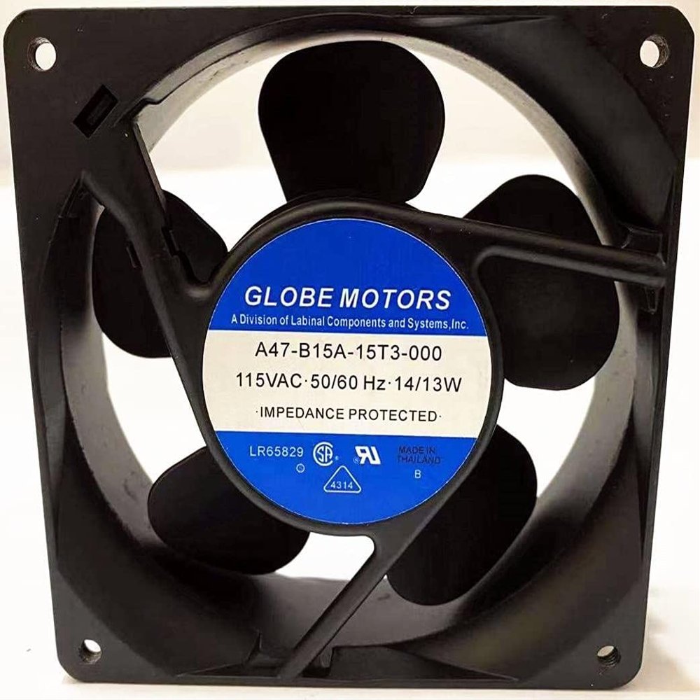 1PCS A47-B15A-15T3-000 Fan A47-B15A-15T3-000 115V 14/13W 12012038mm Cooling Fan