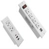 20W Recessed Power Strip USB C Fast Charge Desk Power Outlet Type C Flush Mounted Extension Power Plug for Conference Countertop Desktop Drawer Sofa view 1