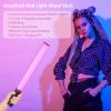 Andoer RGB Light Wand Stick Handheld Photography Video Light 2500K-9900K with 7 Kinds of Special Lighting Magnetic Absorption for Studio Photography Party Live Streaming Selfie Portrait view 2