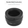 Andoer T2-FX Metal Lens Mount Adapter Ring T/T2 Mount Lens Adapter Replacement for Fujifilm X-T1/X-A1/X-E2/X-M1/X-E1/X-Pro1 X-Mount Cameras view 3