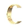 22MM Metal Watch Band Compatible with Amazfit GTR 4/GTR 3/GTR 3 Pro/Bip 5/GTR 2 Bands for Women Men Mesh Stainless Steel Replacement Band Bracelet Straps Wristband Smartwatch Accessory (Gold) view 2