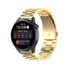 22MM Metal Watch Band Compatible with Amazfit GTR 4/GTR 3/GTR 3 Pro/Bip 5/GTR 2 Bands for Women Men Mesh Stainless Steel Replacement Band Bracelet Straps Wristband Smartwatch Accessory (Gold) view 4