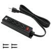 20W Recessed Power Strip USB C Fast Charge Desk Power Outlet Product Image Mountable Power Strip with USB Ports,Wall Mount Power Outlets view 3