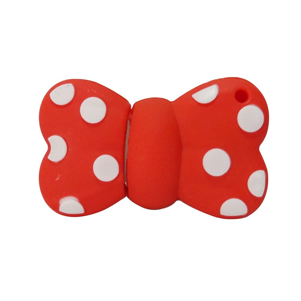 8GB Red Bow Tie Model Umeway Flash Drive USB 2.0 Thumb Drive USB Memory Stick USB Drive Capacity USB Stick USB Flash Drives Jump Drive USB Storage
