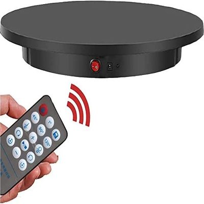 BEZAX Motorized Turntable Display, Photo Shop Display Rotating Turntable 360 Degree Mannequin Photography Stand with Remote Control,Black-60cm