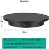 BEZAX Motorized Turntable Display, Photo Shop Display Rotating Turntable 360 Degree Mannequin Photography Stand with Remote Control,Black-60cm view 2