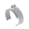 22MM Metal Watch Band Compatible with Amazfit GTR 4/GTR 3/GTR 3 Pro/Bip 3/GTR 2 Bands for Women Men Mesh Stainless Steel Replacement Band Bracelet Straps Wristband Smartwatch Accessory (Silver) view 3