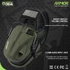 GREEN DEVIL Shooting Ear Protection Electronic Hearing Protection Ear muffs With Mic Sound Amplification Noise Reduction 26dB Earmuffs/Headphones For Gun Range Shooting Hunting view 3