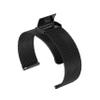 22MM Metal Watch Band Compatible with Amazfit GTR 4/GTR 3/GTR 3 Pro/Bip 3/GTR 2 Bands for Women Men Mesh Stainless Steel Replacement Band Bracelet Straps Wristband Smartwatch Accessory (Black) view 4