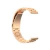 22MM Metal Watch Band Compatible with Amazfit GTR 4/GTR 3/GTR 3 Pro/Bip 5/GTR 2 Bands for Women Men Mesh Stainless Steel Replacement Band Bracelet Straps Wristband Smartwatch Accessory (RoseGold) view 3