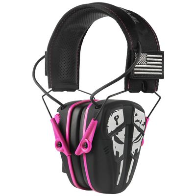 GREEN DEVIL Shooting Ear Protection Electronic Hearing Protection Ear muffs With Mic Sound Amplification Noise Reduction 26dB Earmuffs/Headphones For Gun Range Shooting Hunting