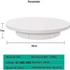 BEZAX Electric Rotating Turntable, 360 Degree Motorized Turntable Display Stand for Photography Video Shooting Props Jewelry,White-60cm view 2