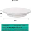 BEZAX Motorized Rotating Display Stand, Professional Electric Turntable, with Remote Control, for Photography, 150kg/330lb Capacity, for 360 Degree Product Display,White-60cm view 3