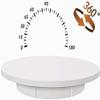 BEZAX Motorized Rotating Display Stand, Professional Electric Turntable, with Remote Control, for Photography, 150kg/330lb Capacity, for 360 Degree Product Display,White-60cm view 4