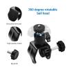 Andoer Super Clamp Mount U-Shaped Fixing Clamp with Rotatable Ball Head for LED Light Camera Microphone view 4