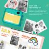 Andoer P1 Kids Camera 32GB Children Instant Camera Photo Printer 2.4 inch IPS Screen Christmas Birthday Gifts for Girls with Printing Paper Support WiFi Transmissin Applicable to Self-Adhesive Photo view 3