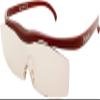 Hazuki Loupe Magnifier Glasses Red, Standard-M 1.60x Clear Eyeglasses for Men Women's Reading Small Prints Labels Outdoor view 1